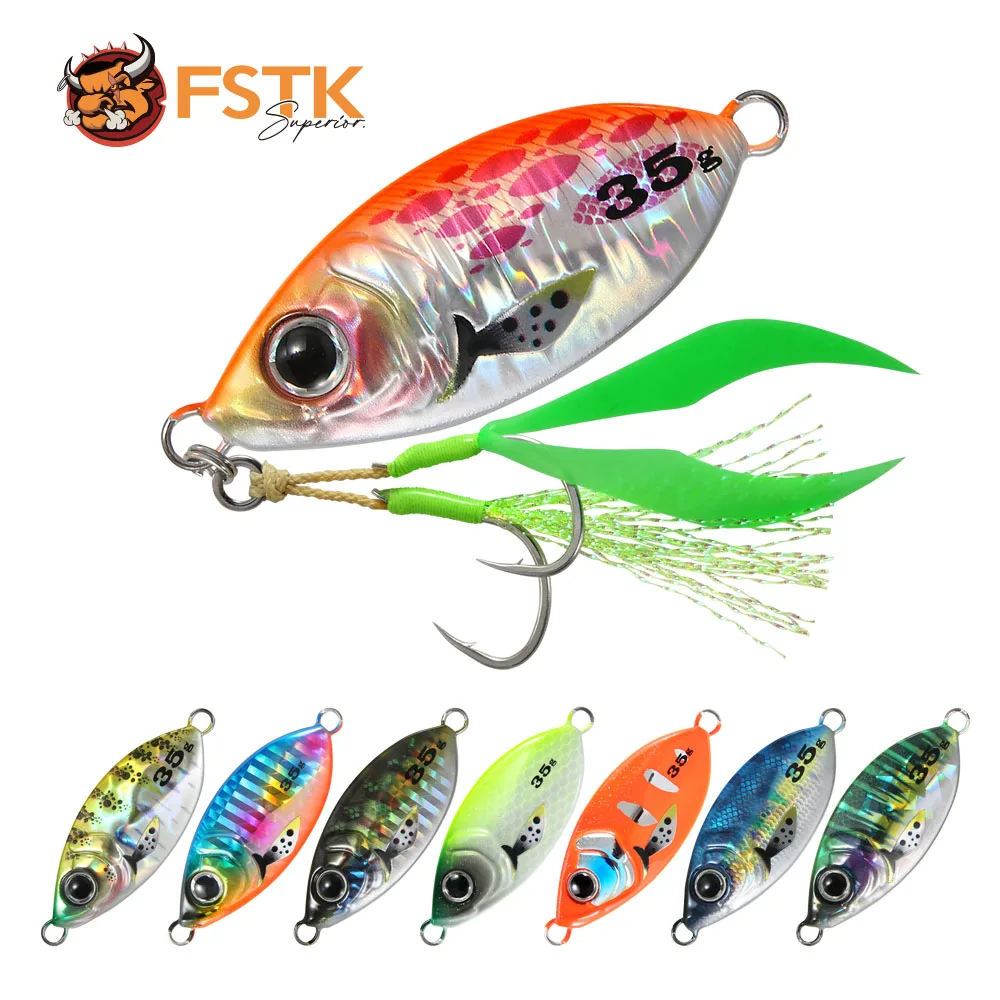 FSTK 2023 메탈 지그 낚시 루어 슬로우 피치 지그 리프 15 25 35 60g 해안 캐스트 지깅 스푼 농어 송어 바다 낚시 루어, 신제품 title=FSTK 2023 메탈 지그 낚시 루어 슬로우 피치 지그 리프 15 25 35 60g 해안 캐스트 지깅 스푼 농어 송어 바다 낚시 루어, 신제품 