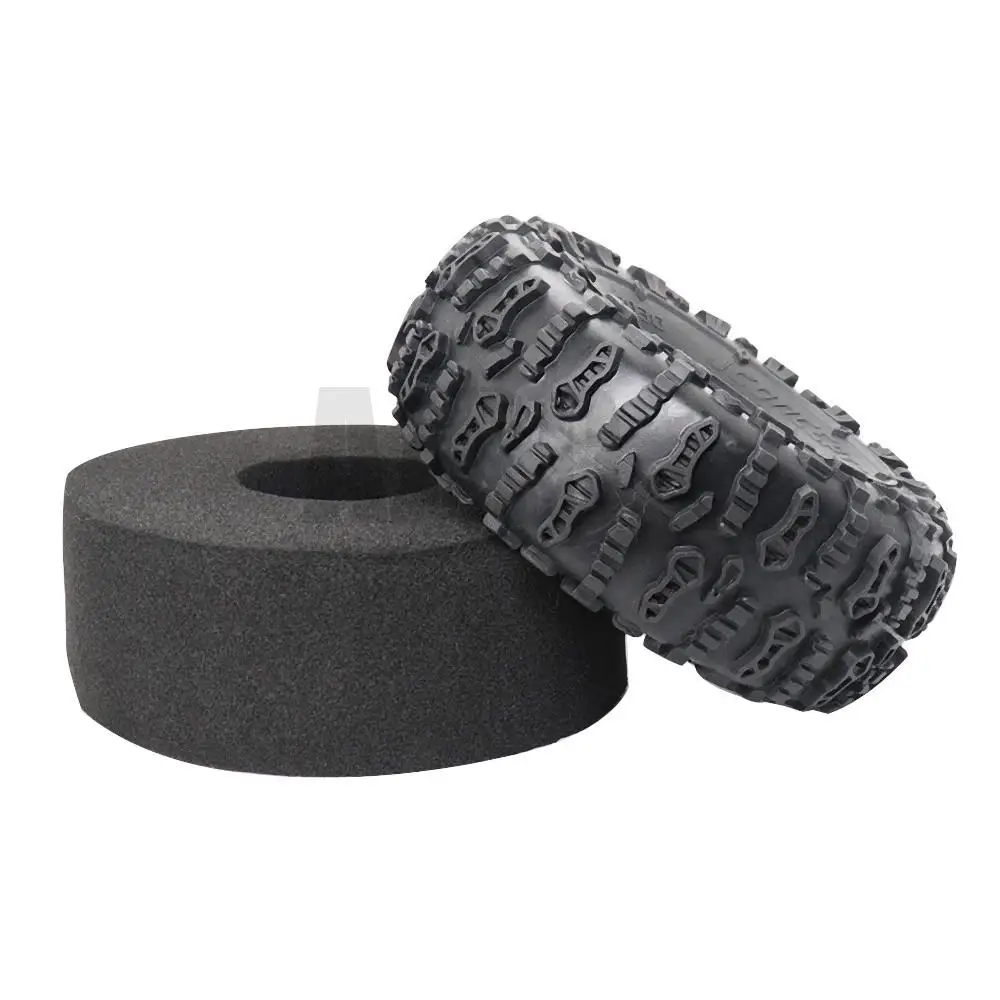 Jconcepts-2.2 인치 고무 타이어, 2.2 휠 타이어 150x64mm, 1/10 Rc 크롤러 레이스 트랙스 Rr10 Scx10 랭글러 2.2 휠용, 4 개