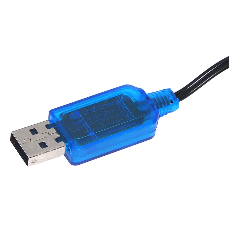 고품질 3.6-9.6V 250mA NiMh/NiCd 배터리 USB 충전기 케이블, SM 2P 앞으로 플러그 원격 제어 자동차 USB 충전기 전기 장난감