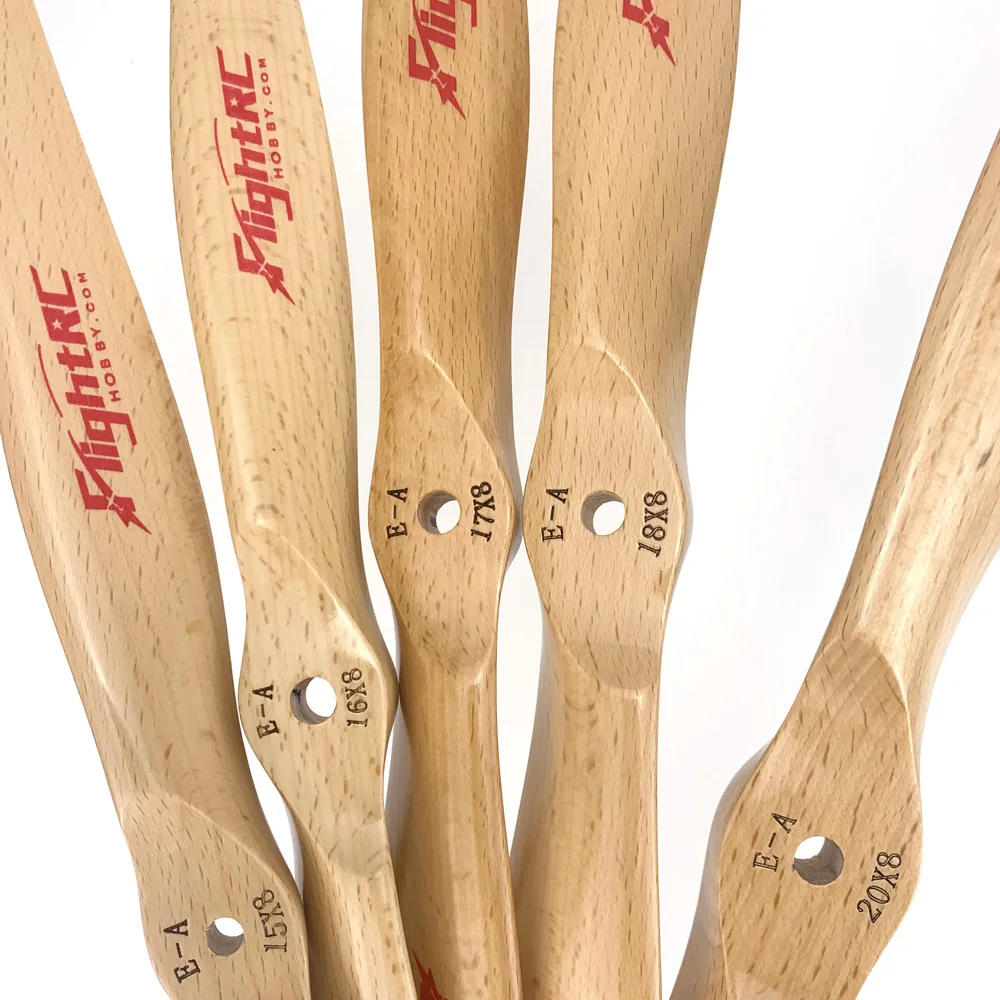 전기 RC 비행기 모터 CW 너도밤나무 나무 나무 프로펠러, 2 블레이드 프로펠러, 12x6/8, 13x6/8, 14x7, 15x8, 16x8, 17x8, 18x8/10, 20x8 인치, 1 개