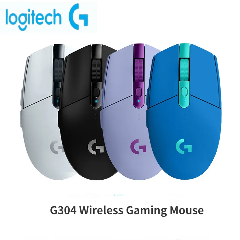 로지텍 G304 LIGHTSPEED 무선 게이밍 마우스, 12000 DPI, 노트북 액세서리, 드라이버 버전 없음 title=로지텍 G304 LIGHTSPEED 무선 게이밍 마우스, 12000 DPI, 노트북 액세서리, 드라이버 버전 없음 