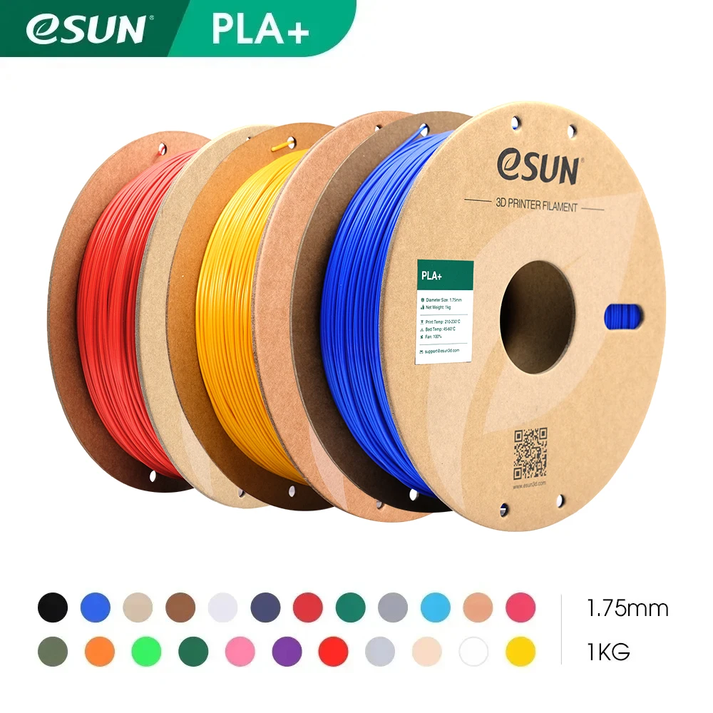 ESUN 3D 프린터 필라멘트 PLA + 1.75mm 치수 정확도 +/- 0.03mm 1kg (2.2 LBS) 스풀 3D 인쇄 재료 title=ESUN 3D 프린터 필라멘트 PLA + 1.75mm 치수 정확도 +/- 0.03mm 1kg (2.2 LBS) 스풀 3D 인쇄 재료 