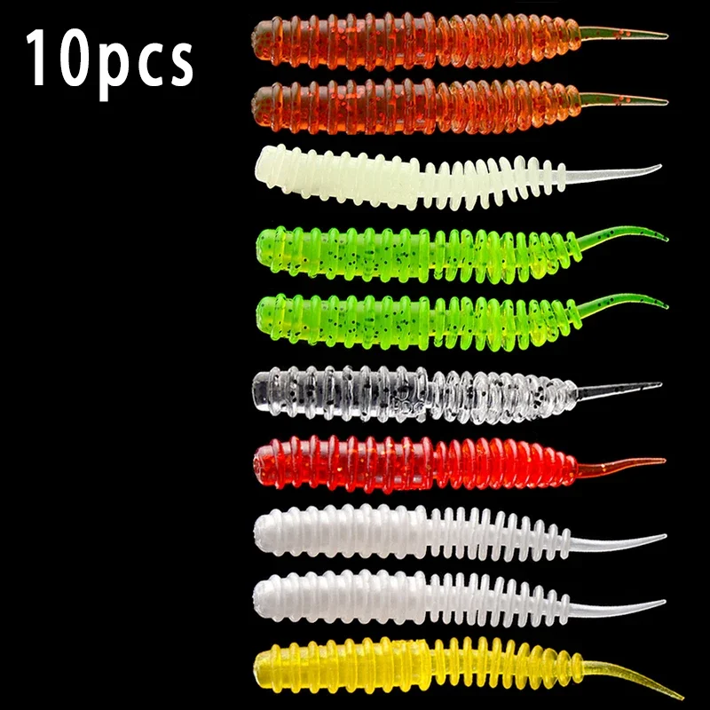웜 소프트 낚시 미끼 지그 워블러, 새우 냄새 첨가제, 실리콘 인공 미끼, 배스 잉어 페스카 태클, 6cm, 1.3g, 10 개/로트 title=웜 소프트 낚시 미끼 지그 워블러, 새우 냄새 첨가제, 실리콘 인공 미끼, 배스 잉어 페스카 태클, 6cm, 1.3g, 10 개/로트 