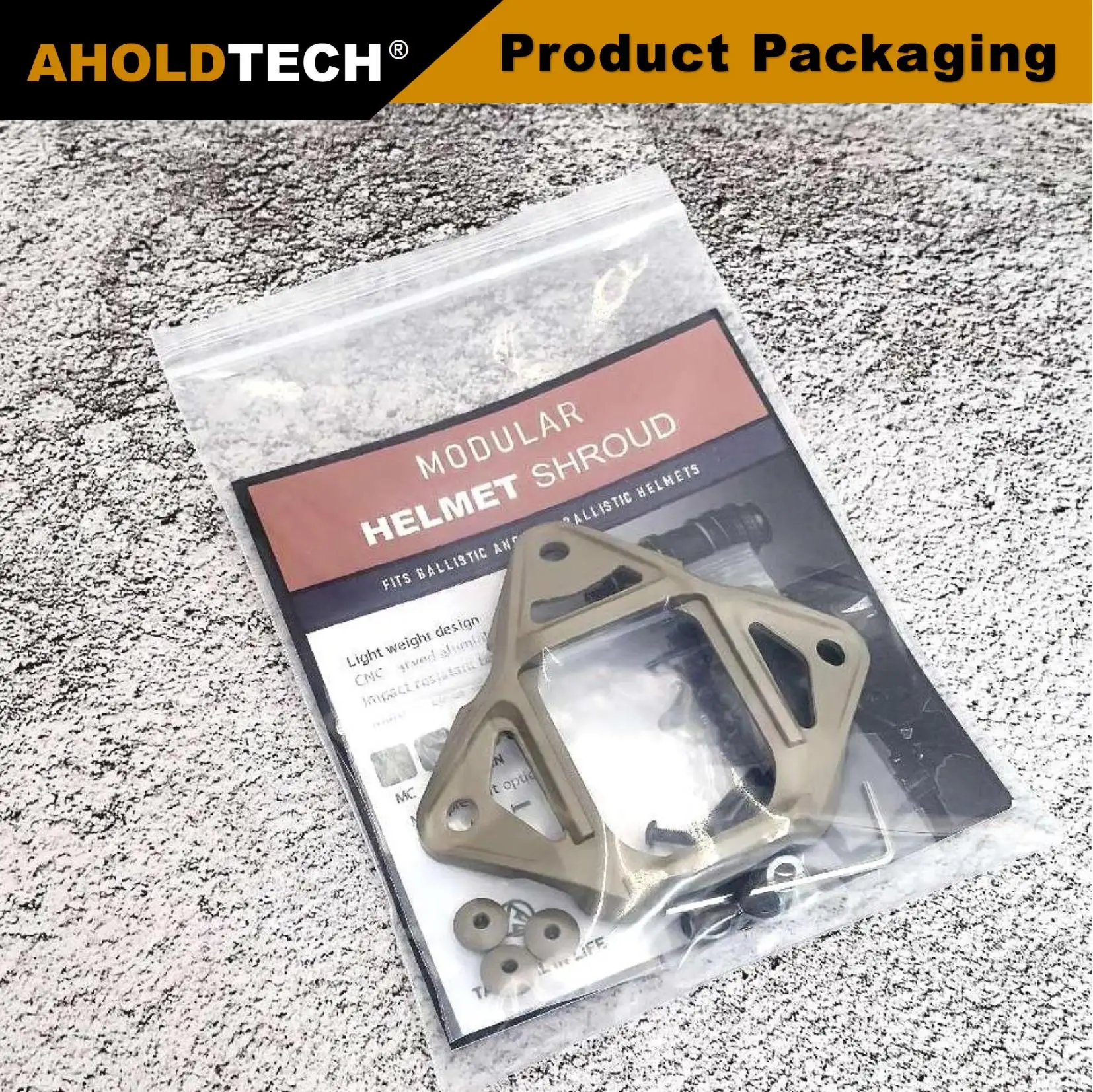 Aholdtech VAS 헬멧 슈라우드 모듈러 번지 Wilcox L4 NVG 마운트 어댑터, FAST MICH WENDY 전술 방탄 헬멧 NVG 브래킷