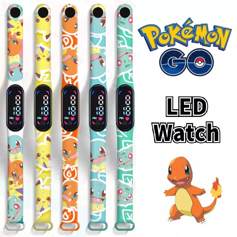 포켓몬 어린이 시계, 애니메이션 캐릭터, 피카츄 꼬부기, 이상해씨, 파이리, LED 방수 스포츠 팔찌 시계, 어린이 선물 title=포켓몬 어린이 시계, 애니메이션 캐릭터, 피카츄 꼬부기, 이상해씨, 파이리, LED 방수 스포츠 팔찌 시계, 어린이 선물 