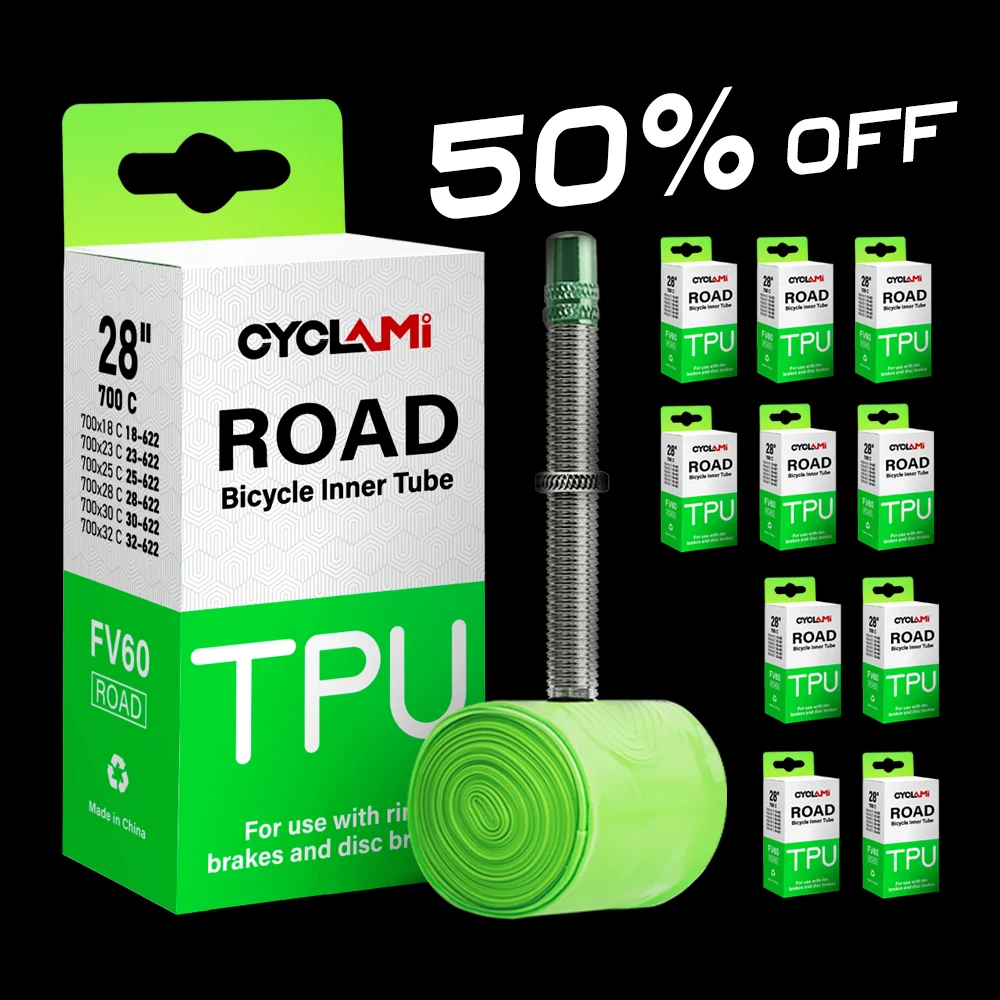 CYCLami-초경량 자전거 내부 튜브 700C 700x18 25 28 32, 도로 MTB 자전거 TPU 소재 타이어 60mm 80mm  길이 프렌치 밸브 초경량 title=CYCLami-초경량 자전거 내부 튜브 700C 700x18 25 28 32, 도로 MTB 자전거 TPU 소재 타이어 60mm 80mm  길이 프렌치 밸브 초경량 