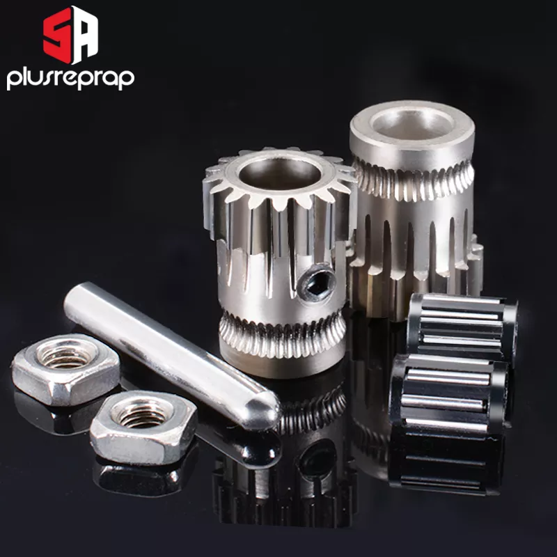 듀얼 드라이브 기어 압출기 키트, Prusa i3 3D 프린터용, 클론 Btech 사용, 미니 보우덴 압출 엔더 3 CR10/10S PRO title=듀얼 드라이브 기어 압출기 키트, Prusa i3 3D 프린터용, 클론 Btech 사용, 미니 보우덴 압출 엔더 3 CR10/10S PRO 