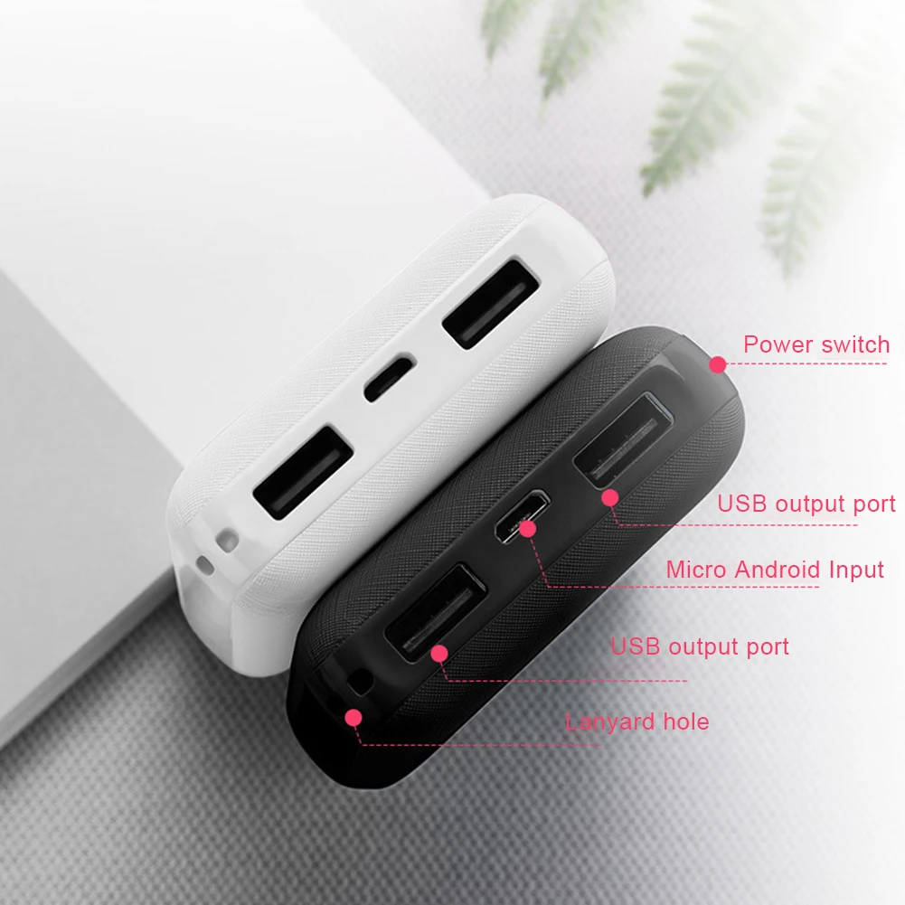 보조배터리 휴대용 충전 외장 배터리, 빠른 가열 조끼, 속옷 재킷, 10000 mAh, 20000mAh, 5V 2A