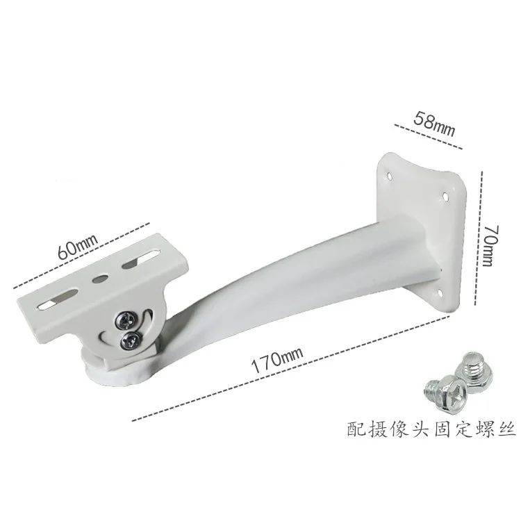 CCTV 카메라 장착 브래킷, 알루미늄 비디오 감시 보안 카메라 마운트, 벽 천장 마운트 카메라 지원