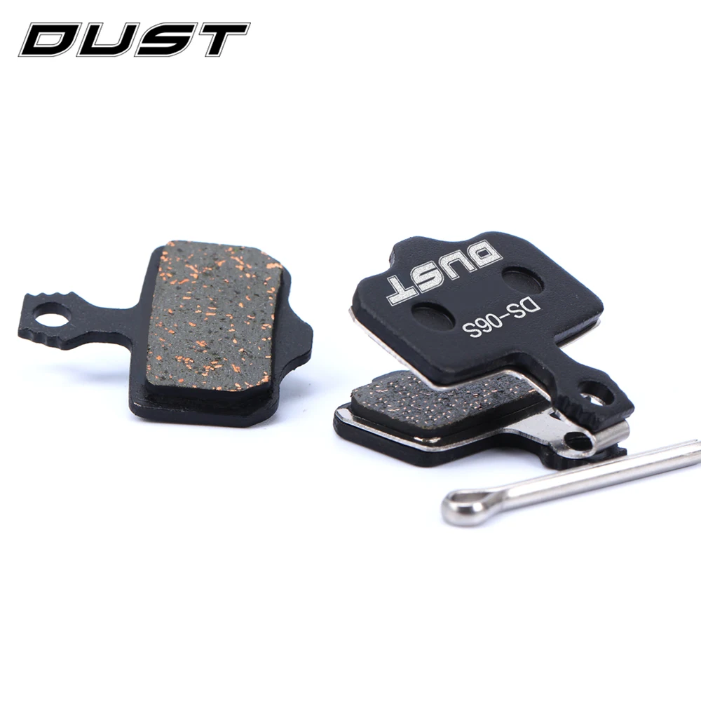 더스트 세미 메탈 자전거 유압 디스크 브레이크 패드, MTB 산악 자전거 부품, 시마노 XT XTR M315 SRAM Avid BB5 BB7 E1 E3, 1 쌍