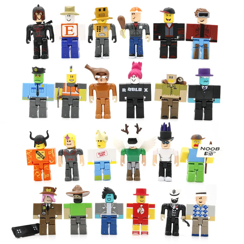 가상 세계 Roblox 인형 게임 주변 핸드 모델 장난감, 가상 세계 빌딩 블록 인형 장식, 박제 동물 파퉁
