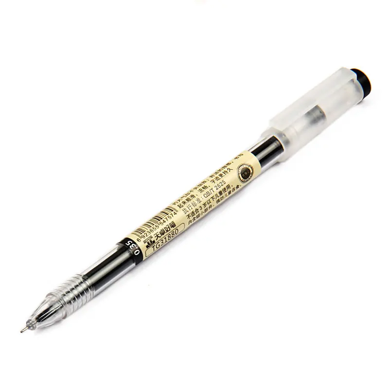 일본 볼펜 블랙 블루 잉크 펜, 학교 사무실 학생 시험 서명 펜, 필기 문구 용품, 0.35mm