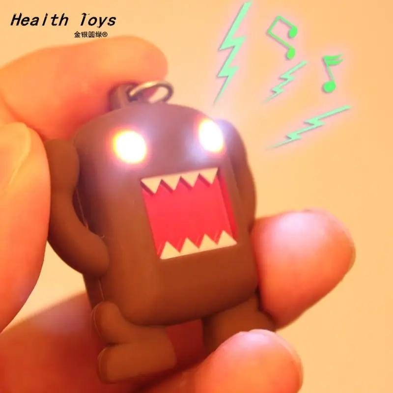 Domo kun 울트라 브라이트 LED 키체인, 귀여운 액션 피규어 장난감, 미니 LED 손전등, 사운드 키체인, 어린이 선물 title=Domo kun 울트라 브라이트 LED 키체인, 귀여운 액션 피규어 장난감, 미니 LED 손전등, 사운드 키체인, 어린이 선물 