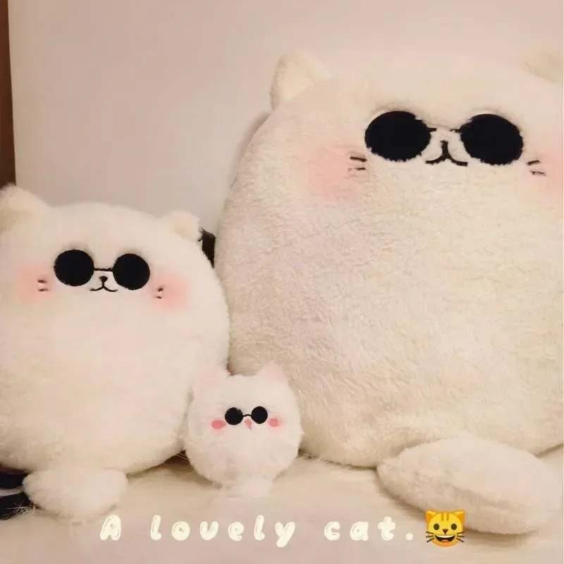 애니메이션 인기 애니메이션 고조 사토루 고양이 봉제 자수 봉제 열쇠 고리, 인형 인형 펜던트, 만화 장난감, 어린이 선물