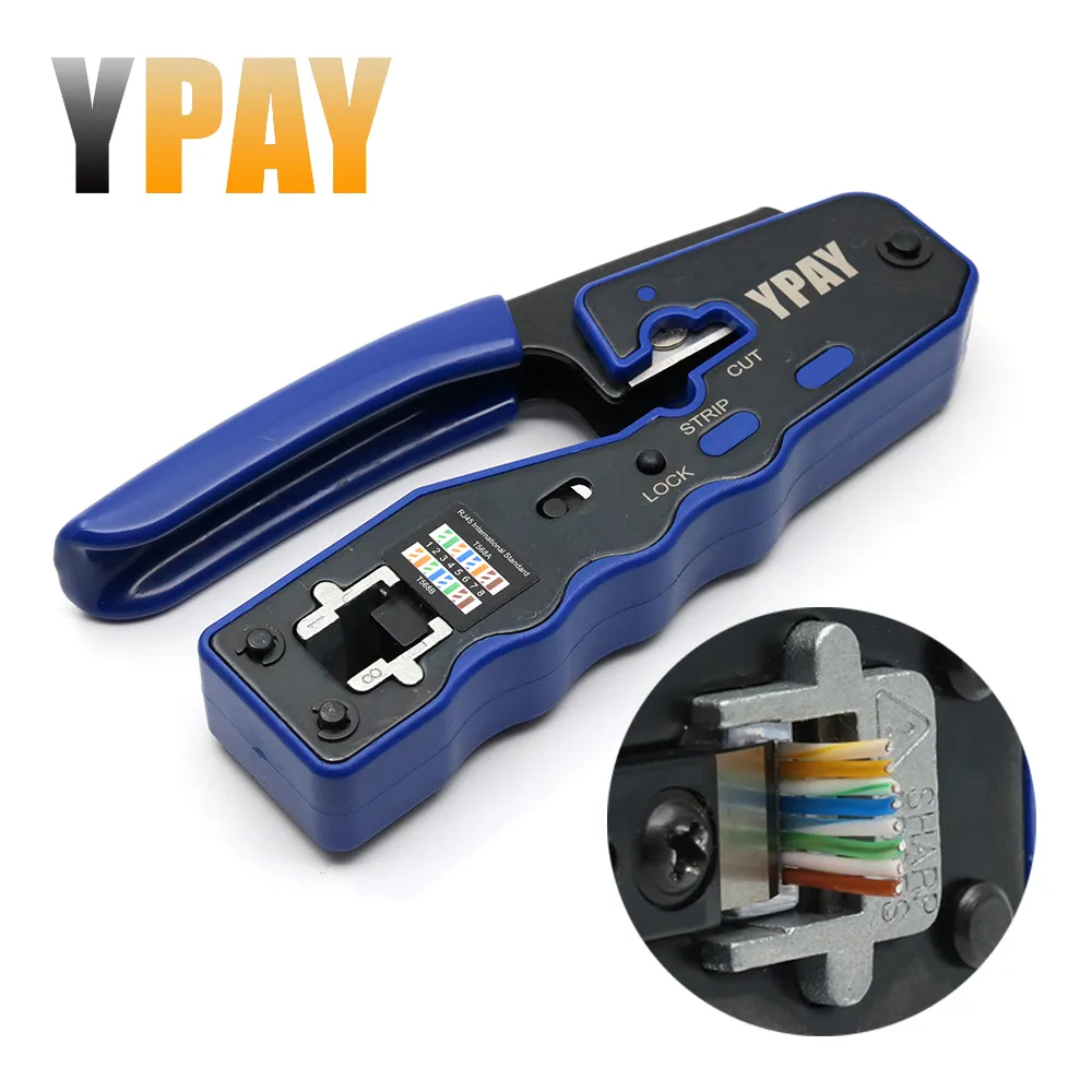 YPAY rj45 크림퍼 네트워크 도구 펜치 cat5 cat6 8p rg rj 45 이더넷 케이블 스트리퍼 와이어 프레스 클램프 집게 클립 rg45 랜 title=YPAY rj45 크림퍼 네트워크 도구 펜치 cat5 cat6 8p rg rj 45 이더넷 케이블 스트리퍼 와이어 프레스 클램프 집게 클립 rg45 랜 