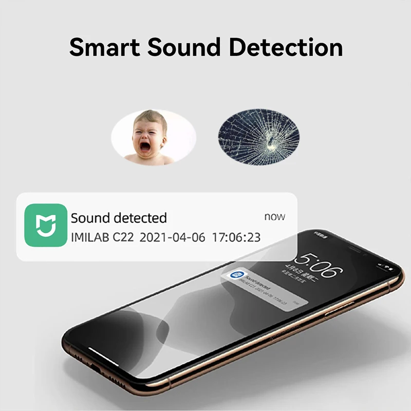 IMILAB C22 AI IP 카메라, 놀라운 선명도, 와이파이 6 라우터, 강력한 AI 알고리즘, 3K, 2023 신제품