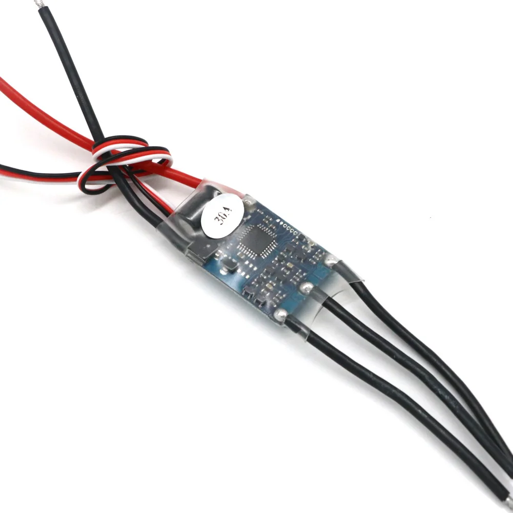 1pcs RC 2-3S ESC 6A 8A 10A 12A 15A 20A 30A 40A RC Multicopter 비행기 용 5V ubec가있는 전자 속도 컨트롤러 ESC