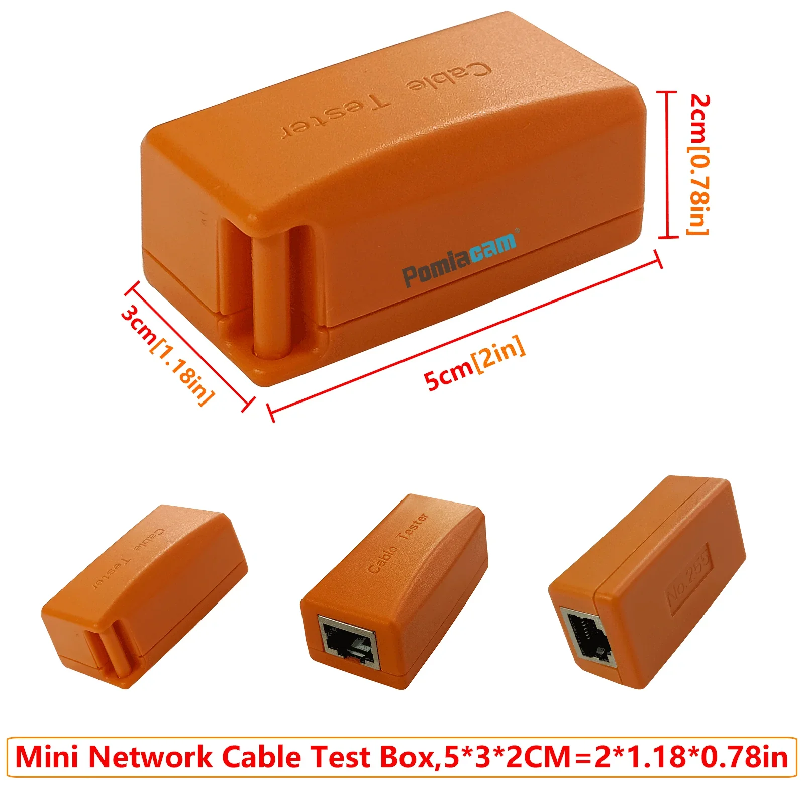 CCTV 카메라 테스터용 네트워크 케이블 테스트 박스, UTP 케이블 테스트 박스, RJ45 네트워크 케이블 커넥터 결함 지점 감지