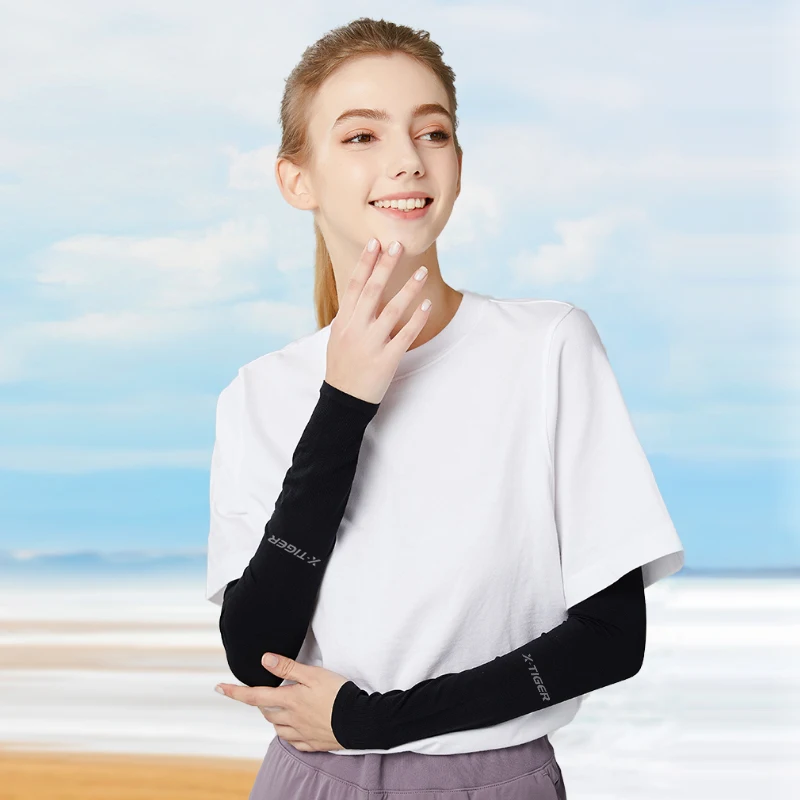 X-TIGER 사이클링 암 Sleeves Ice Fabric anti-uv Sunscreen Running 사이클링 Sleeve 야외 Sport 사이클링 암 Warmers