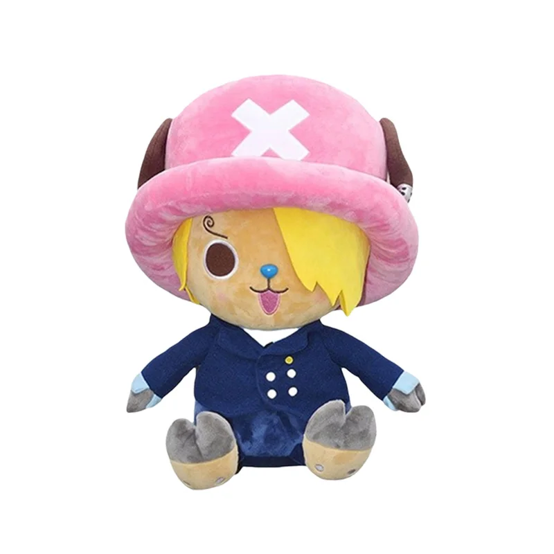 오리지널 원피스 봉제 인형, 루피 조로 쵸퍼, 에이스 만화 애니메이션 피규어 인형, 어린이 생일 선물, 귀여운 크리스마스 장식, 25cm