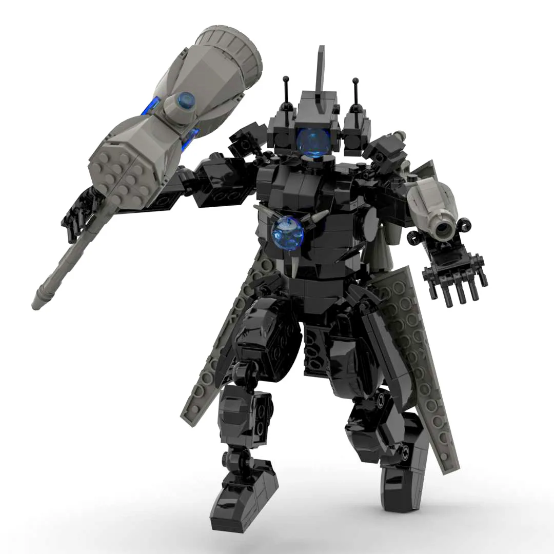 MOC 타이탄 카메라맨, 재미있는 애니메이션 비디오, Skibidi 변기, 건설 블록 장난감, 444 개 title=MOC 타이탄 카메라맨, 재미있는 애니메이션 비디오, Skibidi 변기, 건설 블록 장난감, 444 개