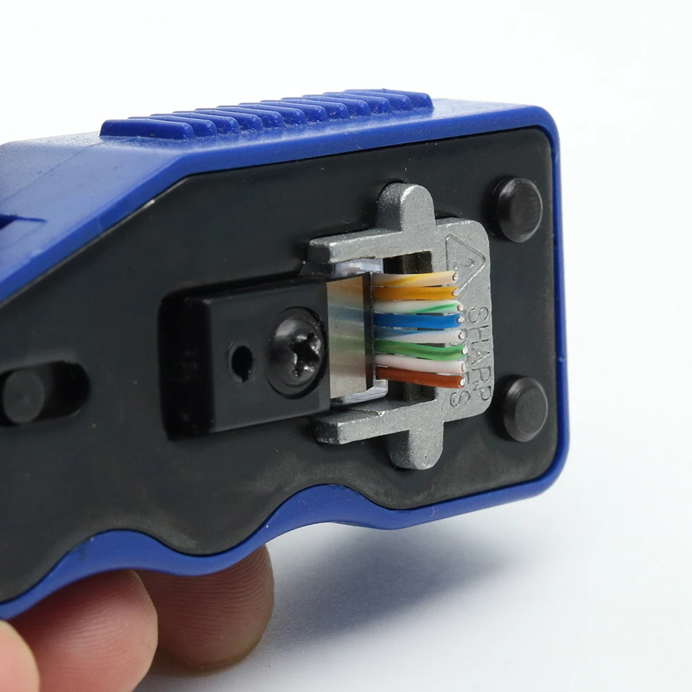 YPAY rj45 크림퍼 네트워크 도구 펜치 cat5 cat6 8p rg rj 45 이더넷 케이블 스트리퍼 와이어 프레스 클램프 집게 클립 rg45 랜
