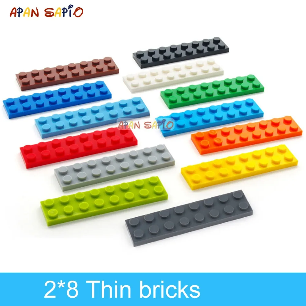 DIY 빌딩 블록 얇은 피규어 벽돌 2x8 도트 13 색, 교육용 크리에이티브 크기, 3034 과 호환 가능, 어린이 장난감, 40 개 title=DIY 빌딩 블록 얇은 피규어 벽돌 2x8 도트 13 색, 교육용 크리에이티브 크기, 3034 과 호환 가능, 어린이 장난감, 40 개 
