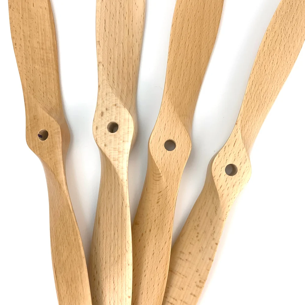 전기 RC 비행기 모터 CW 너도밤나무 나무 나무 프로펠러, 2 블레이드 프로펠러, 12x6/8, 13x6/8, 14x7, 15x8, 16x8, 17x8, 18x8/10, 20x8 인치, 1 개