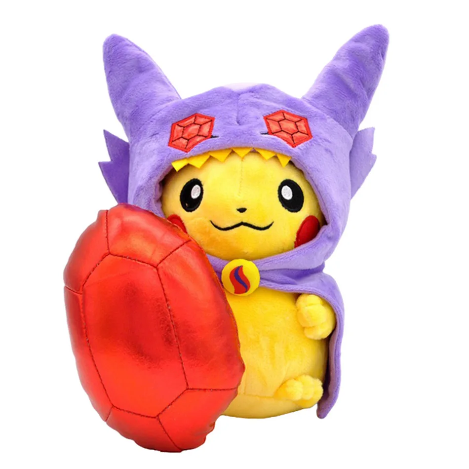 코스프레 포켓몬 플러시 장난감 인형 피카추 리자몽 X & Y 애니메이션 피규어, Eevee Steelix Squirtle snolax 플러시 어린이 선물