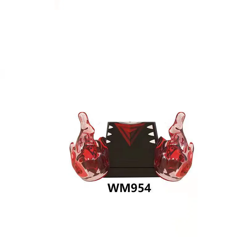 소니 WM6086 WM6087 WM6088 WM6043 WM935 WM936 빌딩 블록, 애니메이션 만화 미니 피규어, 액션 장난감 브릭, 어린이 LG006 LG007