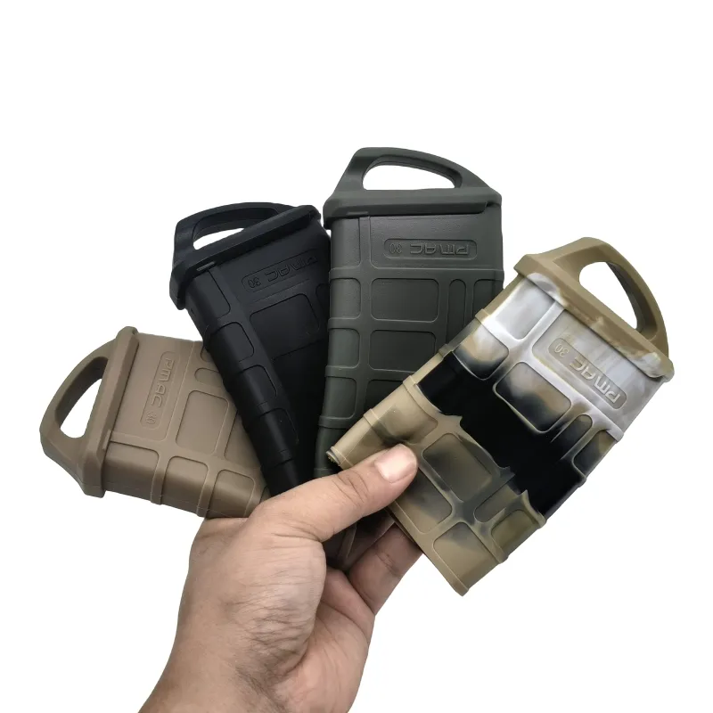 PMAG 빠른 탄창 고무 홀스터, 고무 파우치 슬리브, 고무 슬립 커버, 사냥 도구 커버 액세서리, M4, M16, 1PC