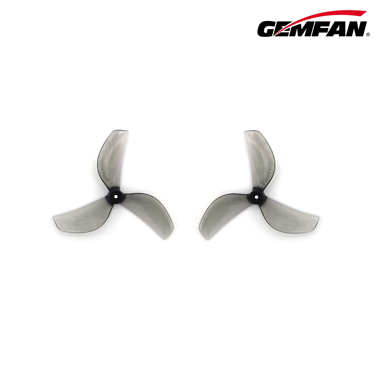 Gemfan 45mm 3 날 PC 프로펠러 1mm 1.5mm 4 쌍 RC FPV 레이싱 프리스타일 1.8 인치 시네후프 이쑤시개 드론 DIY 부품