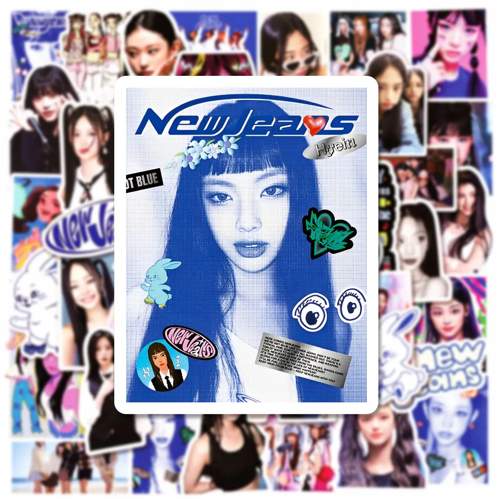 신상 인스 청바지 걸그룹 케이팝 스티커, 만화 크리에이티브 애니메이션, 아이패드 책상 의자 장식, 방수 도매, 10 개, 30 개, 50 개 title=신상 인스 청바지 걸그룹 케이팝 스티커, 만화 크리에이티브 애니메이션, 아이패드 책상 의자 장식, 방수 도매, 10 개, 30 개, 50 개 