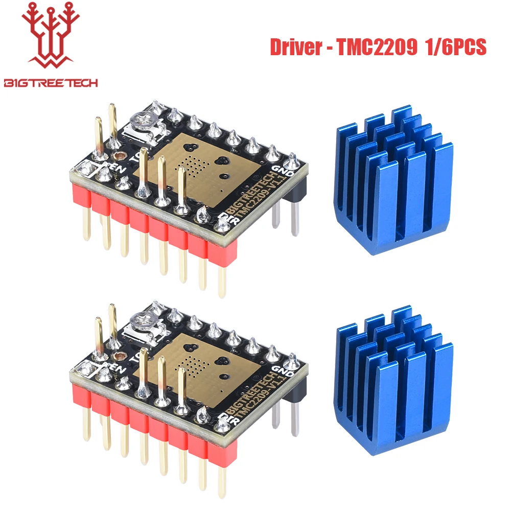 BIGTREETECH 스테퍼 모터 드라이버 3D 프린터 부품  TMC2209 V1.3 TMC2208 BTT Octopus SKR V1.4 SKR Mini E3 Ender3 V2 Voron 2.4 title=BIGTREETECH 스테퍼 모터 드라이버 3D 프린터 부품  TMC2209 V1.3 TMC2208 BTT Octopus SKR V1.4 SKR Mini E3 Ender3 V2 Voron 2.4 