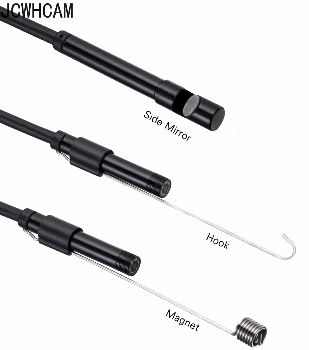 안드로이드 PC용 방수 검사 내시경 카메라, 1080P HD USB 내시경, 8 LED, 1 m, 2 m, 5m 케이블, 8.0mm, 신제품