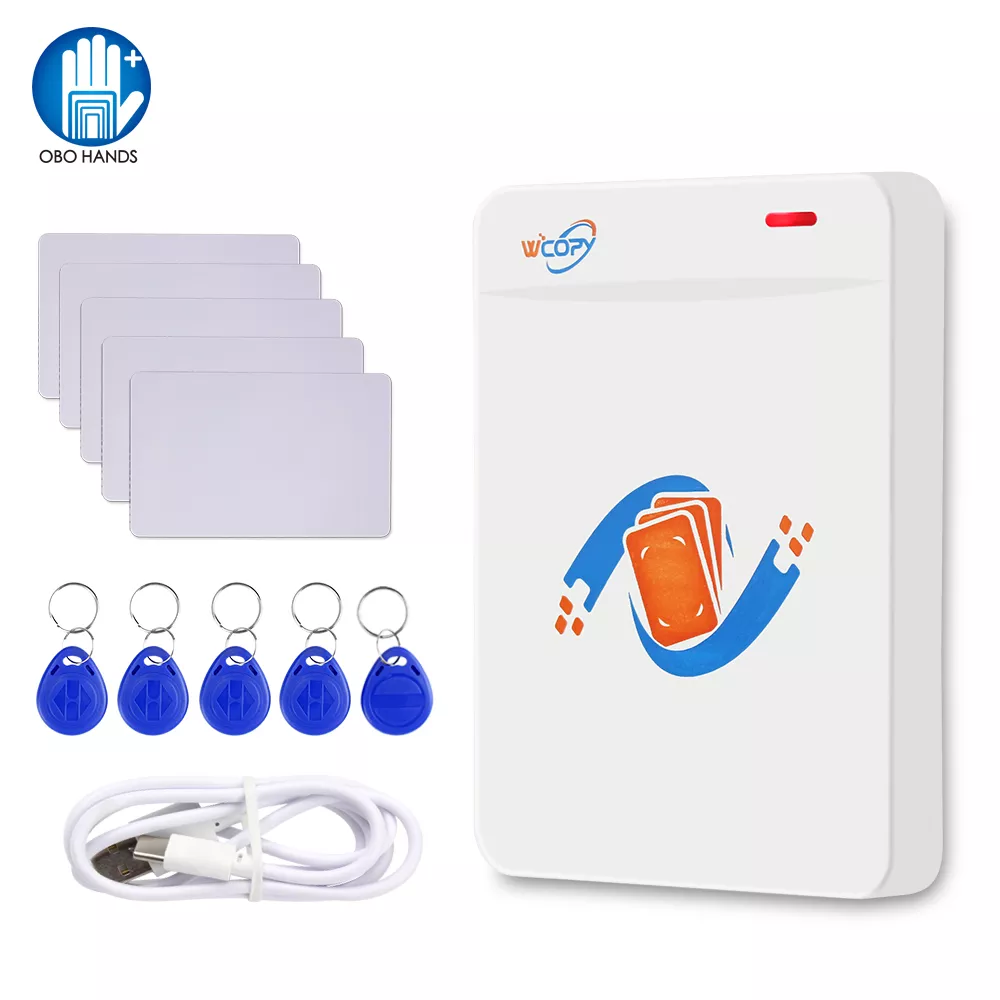RFID 리더 라이터 복사기 복사기, 125KHz 13.56MHz 암호화 프로그래머, USB UID T5577 열쇠 고리 카드, NFC 전화 및 손목 밴드 지원 title=RFID 리더 라이터 복사기 복사기, 125KHz 13.56MHz 암호화 프로그래머, USB UID T5577 열쇠 고리 카드, NFC 전화 및 손목 밴드 지원 