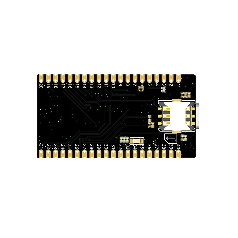 QUECTEL GPS 수신기 장착 미니 개발 보드, PCBA LPWA GSM NBIOT CATM 모듈, BG95-M3 40PIN OUT