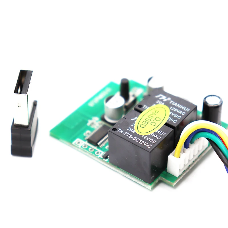 차고 문 원격 개방 수신기, 스마트 블루투스 연결, 제어 USB 포트 액세스 제어 시스템 송수신기 장치, 2.4G