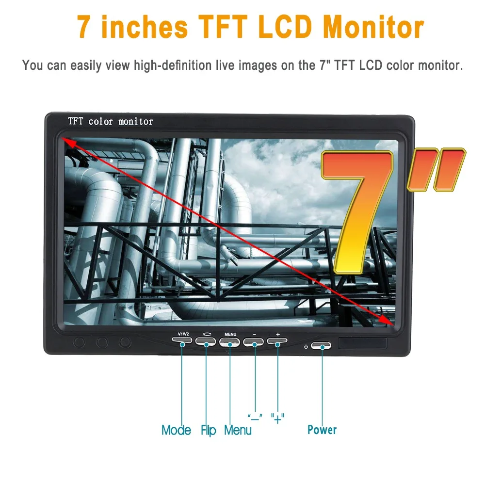 SYANSPAN 산업용 파이프 검사 카메라, DVR, WiFi, 20 m, 30 m, 50 m, 100m, 7 인치, 9 인치 모니터, HD 1000TVL 방수, IP68 배수 하수구 내시경