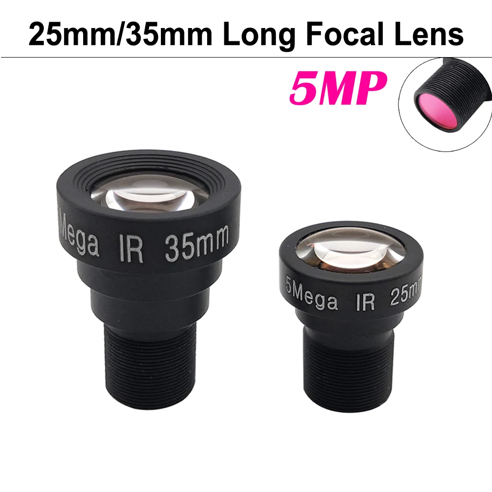 IP AHD EKEN SJCAM 샤오미 Yi 고프로 스포츠 카메라용 CCTV 카메라 렌즈, HD 5 메가픽셀, 25mm, 35mm, M12 650 IR 필터, 긴 초점 거리 title=IP AHD EKEN SJCAM 샤오미 Yi 고프로 스포츠 카메라용 CCTV 카메라 렌즈, HD 5 메가픽셀, 25mm, 35mm, M12 650 IR 필터, 긴 초점 거리 