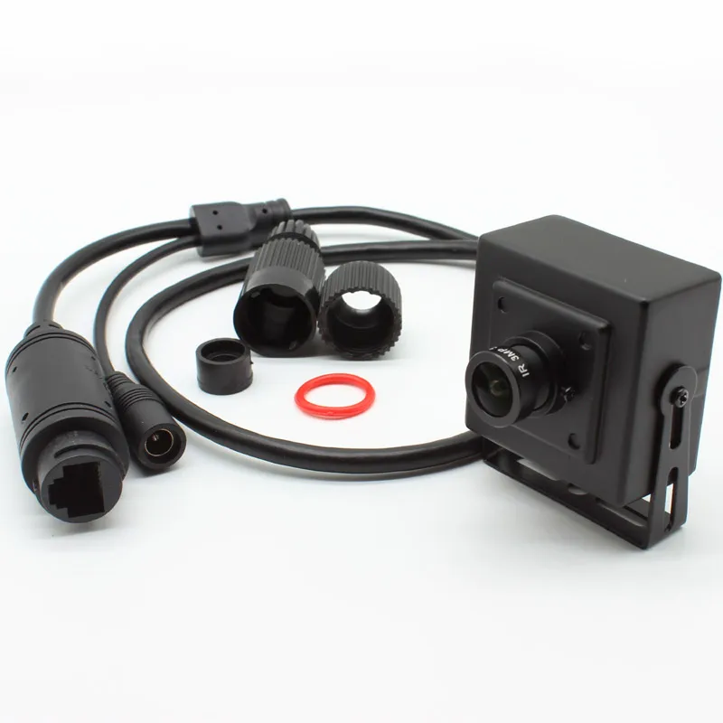 미니 HD 오디오 POE IP 카메라 CCTV 네트워크 AI 3MP 1080p, 블랙 라이트 로우 XMeye ONVIF H.265