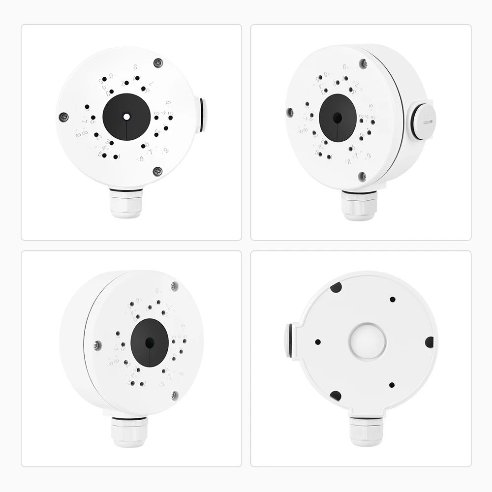 Techage 보안 감시용 방수 아이언 정션 박스, IP 카메라 브래킷, 카메라용 CCTV 액세서리, IP66