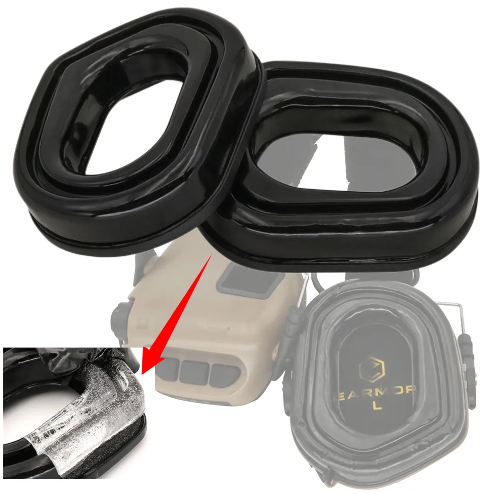 TCIHEADSET 전자 촬영 귀마개 전술 에어소프트 헤드폰 어댑터, 젤 이어 쿠션 EARMOR M31/ M32 전술 헤드셋 title=TCIHEADSET 전자 촬영 귀마개 전술 에어소프트 헤드폰 어댑터, 젤 이어 쿠션 EARMOR M31/ M32 전술 헤드셋 