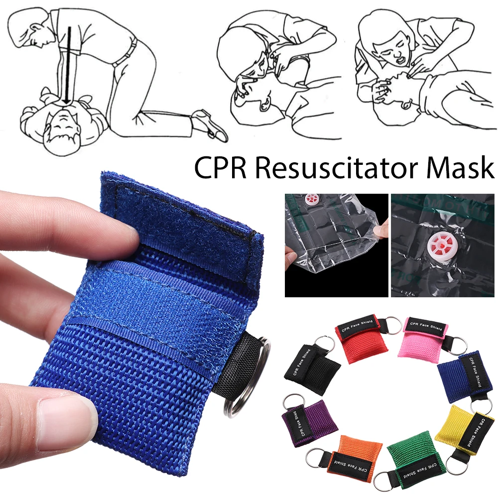 CPR 인공 호흡기 마스크, 휴대용 응급 처치, 얼굴 가리개, 일회용 호흡기, 키 체인, 건강 관리 도구 title=CPR 인공 호흡기 마스크, 휴대용 응급 처치, 얼굴 가리개, 일회용 호흡기, 키 체인, 건강 관리 도구 