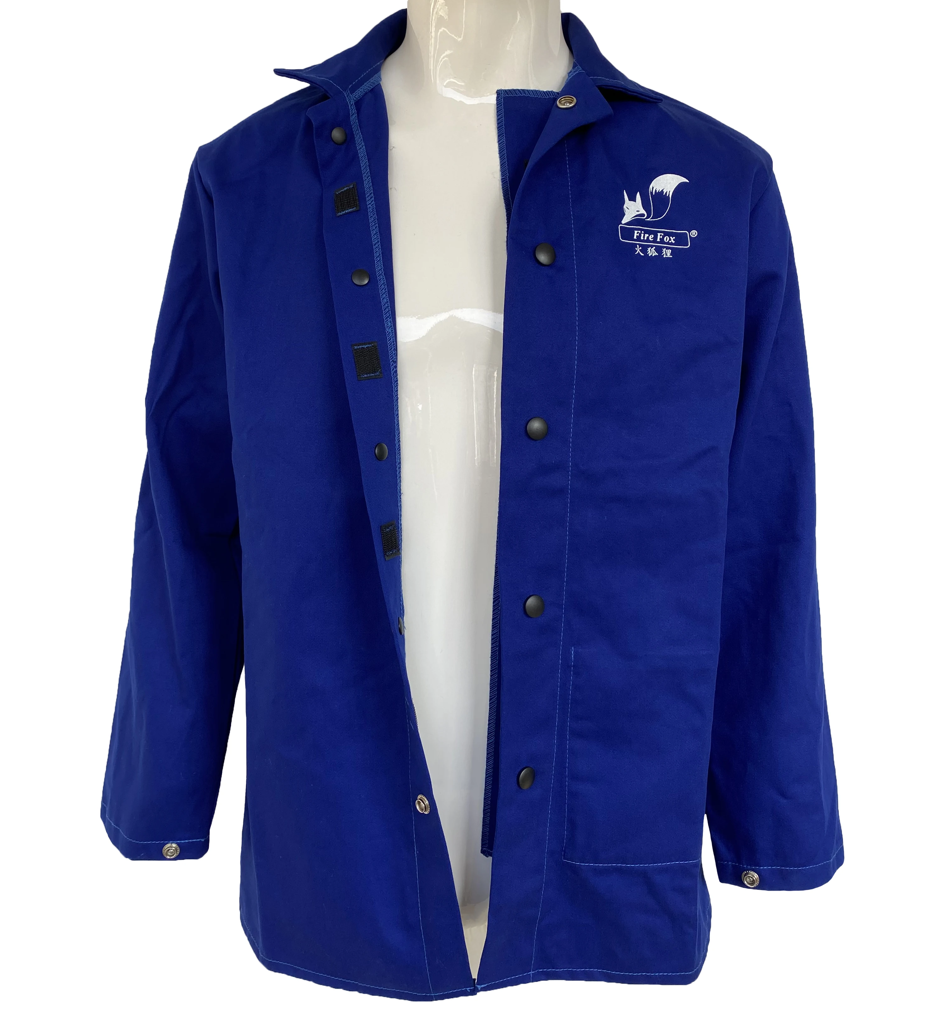 난연성 FR 코튼 커버 용접 재킷, 내화 코튼 용접 의류