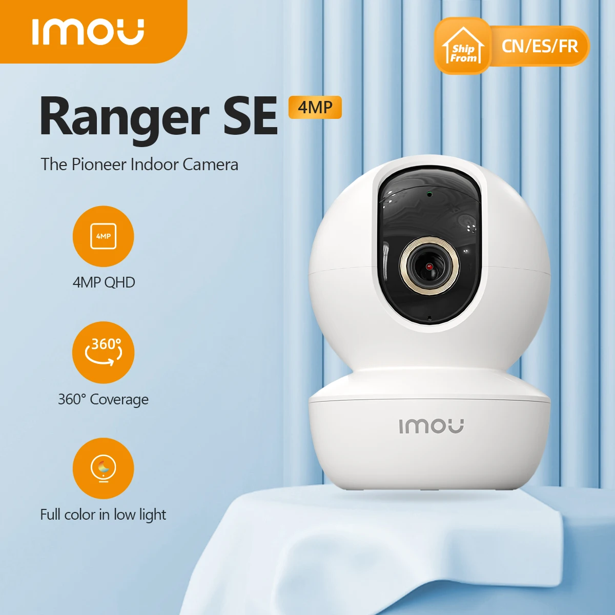 IMOU-레인저 SE 4MP 4X 디지털 줌 AI 인간 감지 카메라, 아기 보안 감시 무선 ip CCTV 실내 4MP 카메라 title=IMOU-레인저 SE 4MP 4X 디지털 줌 AI 인간 감지 카메라, 아기 보안 감시 무선 ip CCTV 실내 4MP 카메라