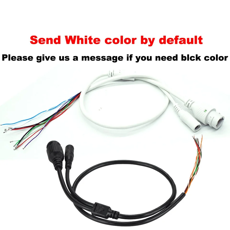 IP 네트워크 카메라 케이블, CCTV, IP 카메라 교체용 RJ45 카메라 케이블, DC12V