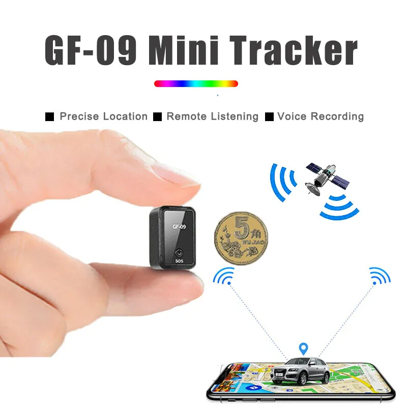 GF-09 미니 GPS 추적기 장치, 실시간 추적 로케이터, GPS 오래된 자동차 앱 리모컨 추적, 원격 레코드 지지대 TF 카드 title=GF-09 미니 GPS 추적기 장치, 실시간 추적 로케이터, GPS 오래된 자동차 앱 리모컨 추적, 원격 레코드 지지대 TF 카드 