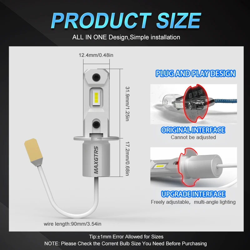 H3 슈퍼 LED 전구, 자동차 LED 전구, 자동차 광원, 백색 안개등, 자동차 헤드라이트, 80w, DC 12V-24V, 6500K, 3000K, 2 개