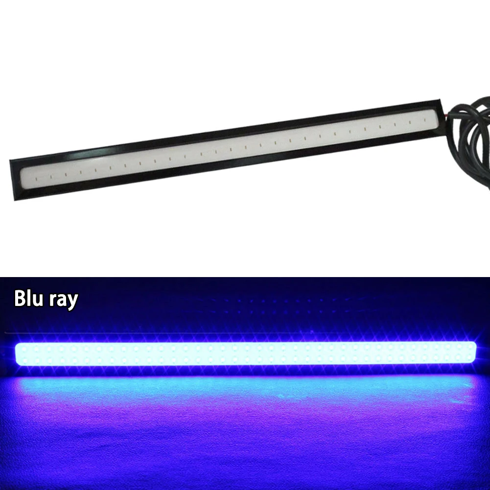 자동차 LED COB 전구 12V 6000K 화이트 패널 DRL 인테리어 조명, 외부 분위기 램프 주간 주행 조명, 작업 조명 스트립, 1 개